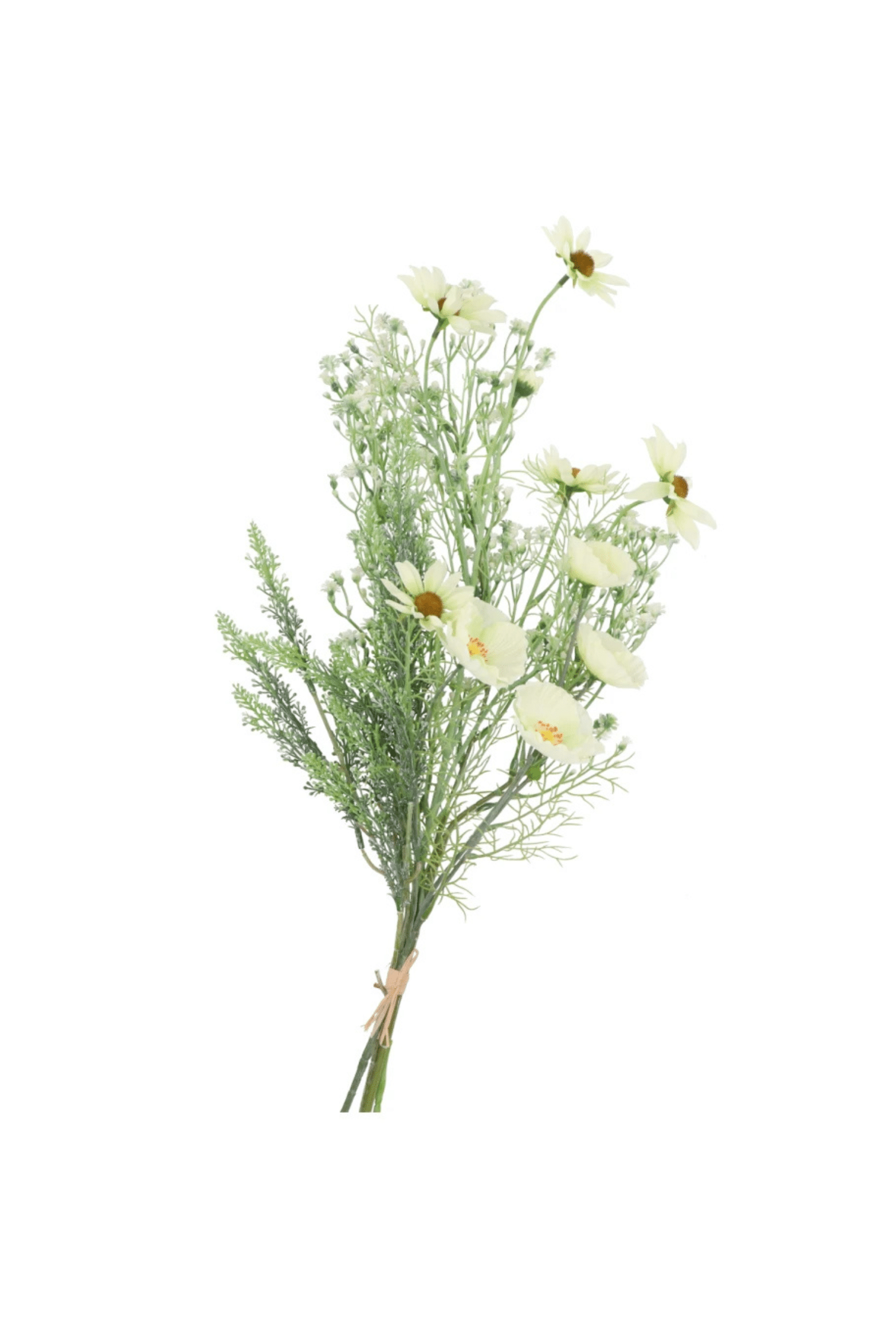 Zijdebloemenboeket “White”